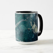 DE FOTO VAN DE FANTASIE VAN DE WINTER VAN DE KRAAN MOK (Voorkant rechts)