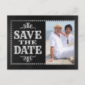 De Foto van de homepage bewaart de Datum Aankondigingskaart (Voorkant)