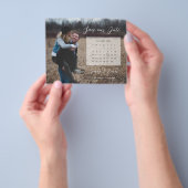 De foto van de Kalender van de BEGROTING sparen de Flyer (Hand)