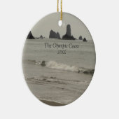 De foto van de Olympische kust van Seascape Keramisch Ornament (Rechts)