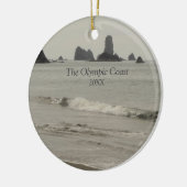 De foto van de Olympische kust van Seascape Keramisch Ornament (Links)