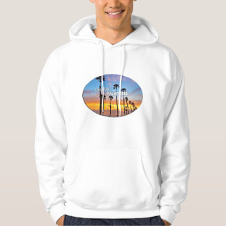 De foto van de Palm Tree Hoodie - Debbie Colwell