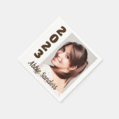 De Foto van de Partij van de gradatie kiest Achter Servetten (Hoek)