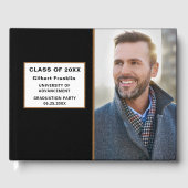 De Foto van de Partij van de Klasse van het afstud Gastenboek (Voorkant)