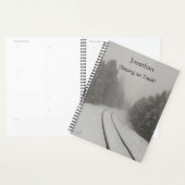 De foto van de persoonlijke treinnummers volgen op planner (Display)