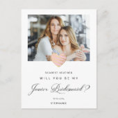 De foto van de postbus zal je mijn jeneverbes brui briefkaart (Voorkant)