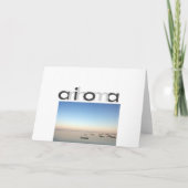 De Foto van de Sereniteit van Diu Kaart (Achterkant)