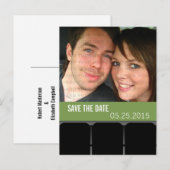 De Foto van de Theater van de film sparen het Brie Aankondigingskaart (Voorkant / Achterkant)