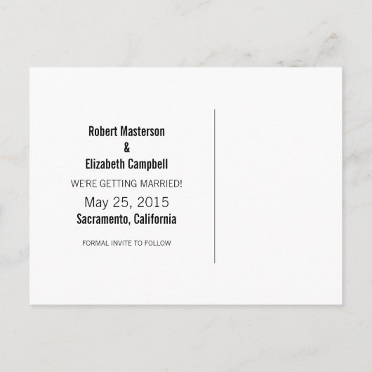 De Foto van de Theater van de film sparen het Brie Aankondigingskaart (Achterkant)