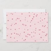 De Foto van de Valentijnsdag sparen de Datum Save The Date (Achterkant)