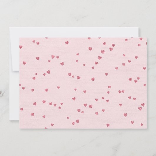 De Foto van de Valentijnsdag sparen de Datum Save The Date (Achterkant)