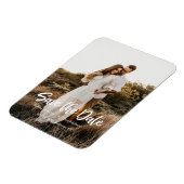 De foto van de Verhuur sparen de Datum Magneet (Linkerzijde)