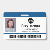 De Foto van de Werknemer van de Bar van de kleur,  Badge (Voorkant)