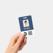 De Foto van de werknemer van de douane, Qr en de C Badge (Handheld)