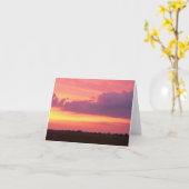 De Foto van de zonsondergang 2004 door Teken Kaart (Gele Bloem)