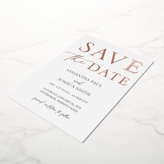 De Foto van Elegant sparen de Uitnodiging van de F (Gedraaid)