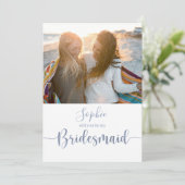 De foto van Elegant zal mijn Bridesmaid zijn (Staand voorkant)