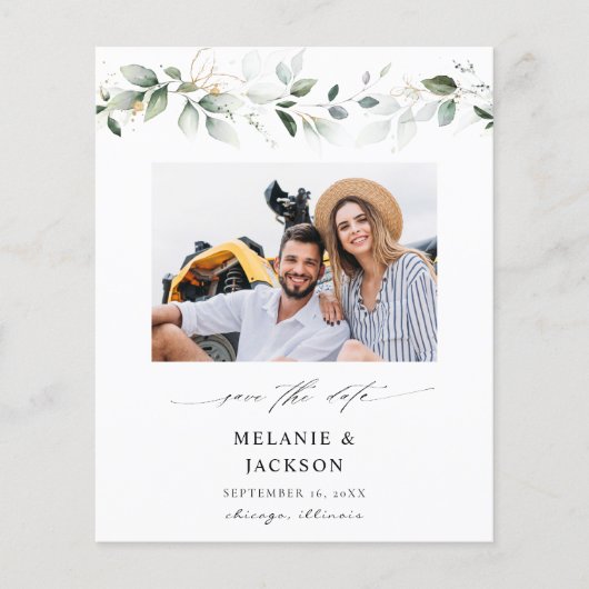 De Foto van Eucalyptus van de begroting sparen Dat Flyer (Voorkant)