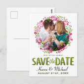 De Foto van Floral van de lente de Grote van de Do Briefkaart (Voorkant / Achterkant)