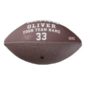 De foto van het de Naam van de Speler van de douan American Football (Gedraaid 270)