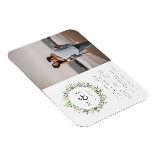 De foto van het grote Monogram Weddenschap laat sp Magneet (Rechterzijde)