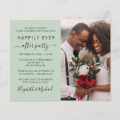 De Foto van het huwelijk wordt gelukkig ooit na de (Voorkant)