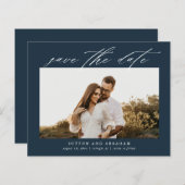 De Foto van het Manuscript van de begroting sparen (Voorkant / Achterkant)