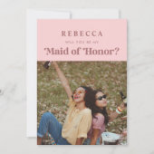 De Foto van het Manuscript van de Retro Maid van Aankondiging (Voorkant)