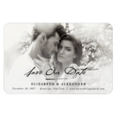 De  Foto van het Manuscript van het Handschrift sp Magneet (Horizontaal)