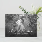 De Foto van het Manuscript van het Handschrift sp Save The Date (Staand voorkant)