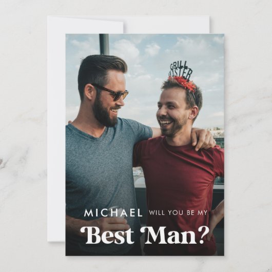 De foto van het manuscript van Retro zal u mijn be Aankondiging (Voorkant)