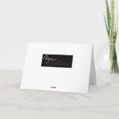 De foto van het Spookhuis van Halloween Kaart (Achterkant)