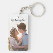 De Foto van het Verloving van het manuscript beter Sleutelhanger (achterkant)