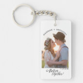 De Foto van het Verloving van het manuscript beter Sleutelhanger (Voorkant)