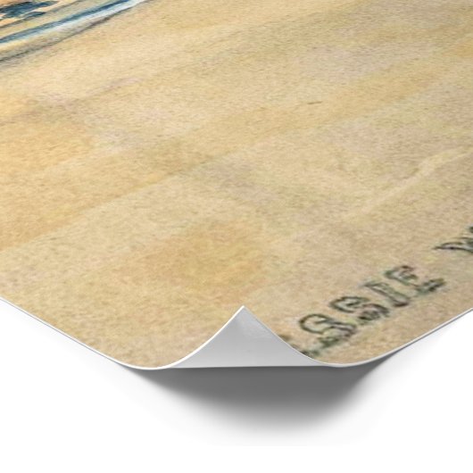 De foto van Jessie Willcox Smith Poster (Hoek)