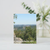 De Foto van Morgantown WV van de Briefkaarten van (Staand voorkant)