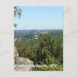 De Foto van Morgantown WV van de Briefkaarten van