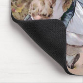 De foto van Pet Rabbit  Muismat (Hoek)