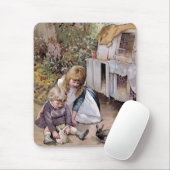 De foto van Pet Rabbit  Muismat (Met muis)