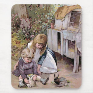 De foto van Pet Rabbit  Muismat