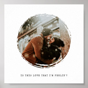 De Foto van Splotch van de Verf van het Lijst van Poster