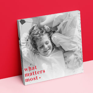 De Foto van Trendy & wat telt het positiefst RedQu Canvas Afdruk