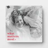 De Foto van Trendy & wat telt het positiefst RedQu Fotoplaat (Voorkant)