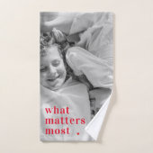 De Foto van Trendy & wat telt het positiefst RedQu Handdoek (Handdoek)