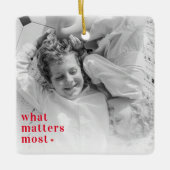 De Foto van Trendy & wat telt het positiefst RedQu Keramisch Ornament (Voorkant)