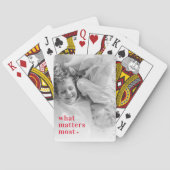 De Foto van Trendy & wat telt het positiefst RedQu Pokerkaarten (Achterkant)