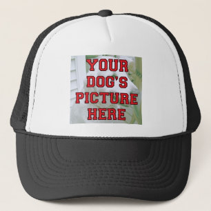 De foto van uw hond Gepersonaliseerd Trucker Pet