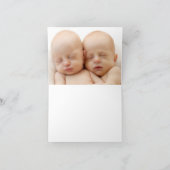 De Foto van zegen dankt u Notecard Bedankkaart (Binnen)