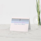 De Foto van zegen dankt u Notecard Bedankkaart (Voorkant)