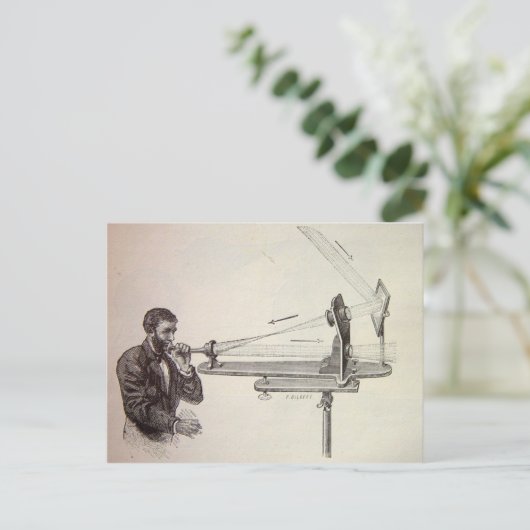 De fotofoon briefkaart (Staand voorkant)